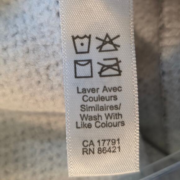 Kyoden Henley Sweatshirt Hoodie Hexagon Top Pullover Womens Sz XL Gray - Picture 14 of 16